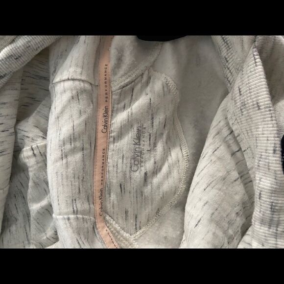 Calvin Klein Performance Grey Hoodie - Picture 2 of 8